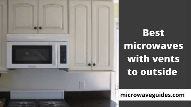 microwaves with vents to outside