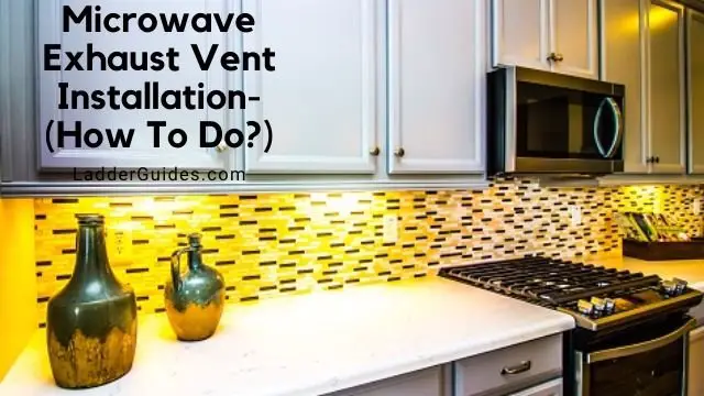 Microwave Exhaust Vent Installation