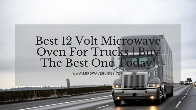 Best 12 Volt Microwave Oven For Trucks