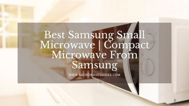 Samsung Small Microwave