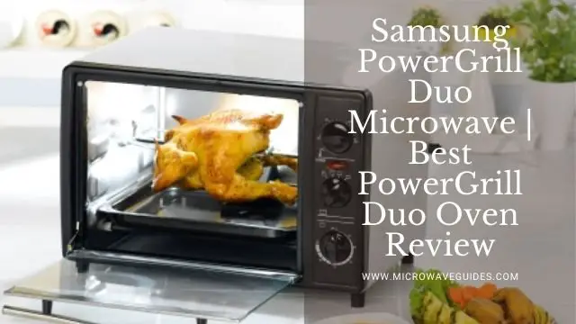 Samsung PowerGrill Duo Microwave