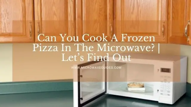 Can You Cook A Frozen Pizza In The Microwave?